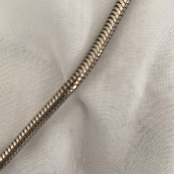 Elegant Black Clutch with Silver Accents - Picture 3 of 6